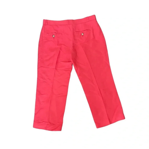 Banana Republic Pants - Banana Republic Petite Vibrant Pink Cropped Pants, Size 4P